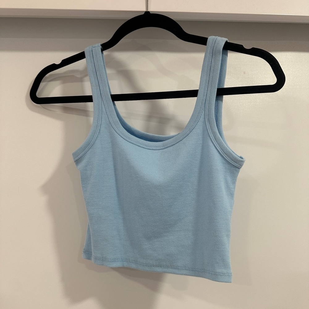 CUTE BLUE TANK! NEVER WORN